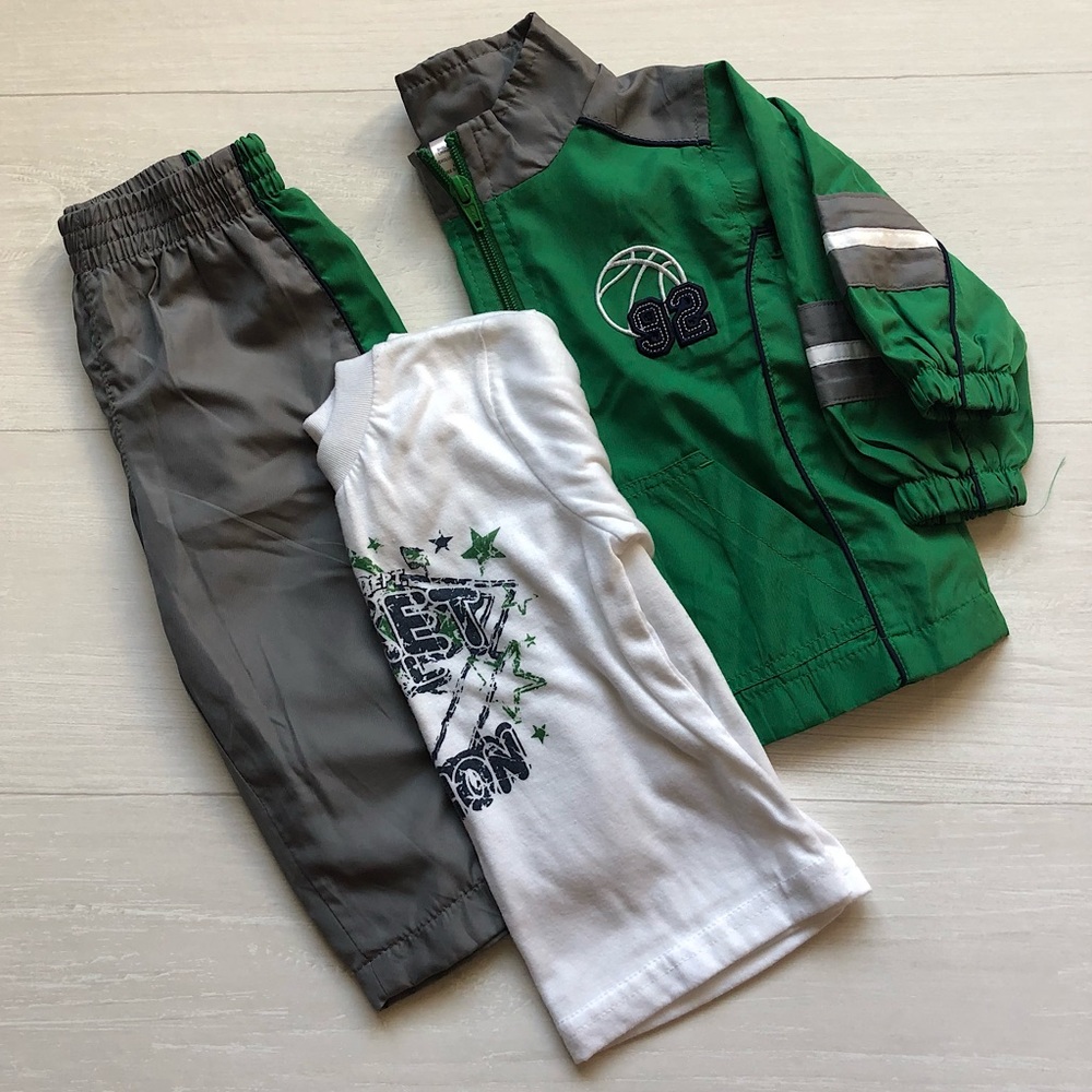 Faded Glory Size 12 Month Track Suit Bundle